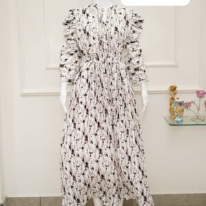 floral print maxi gown