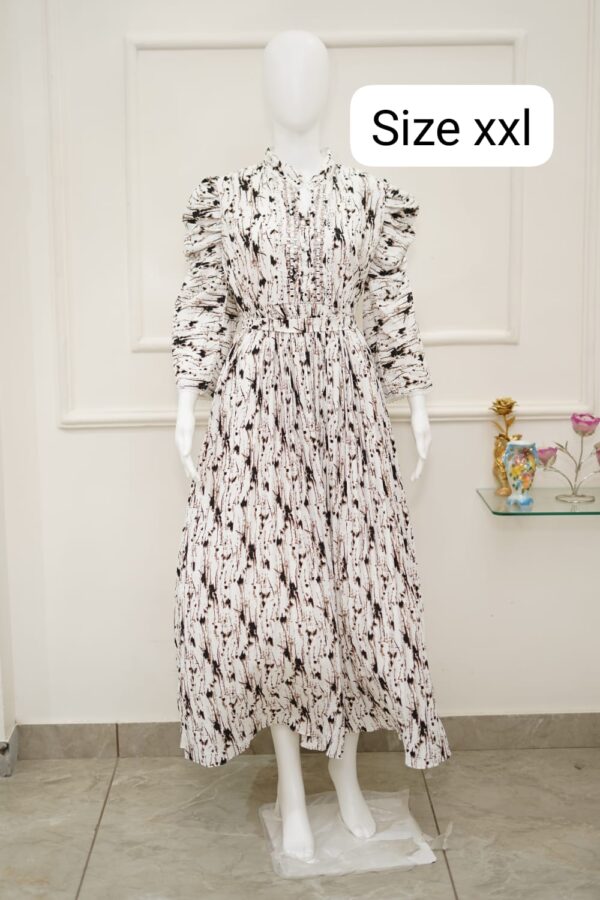 floral print maxi gown