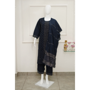 hc creation navy blue kurti set